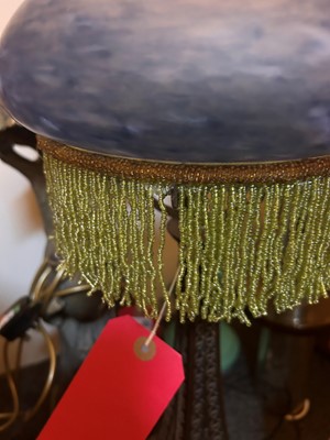 Lot 478 - A table lamp modelled as the 'Eiffel Tower'