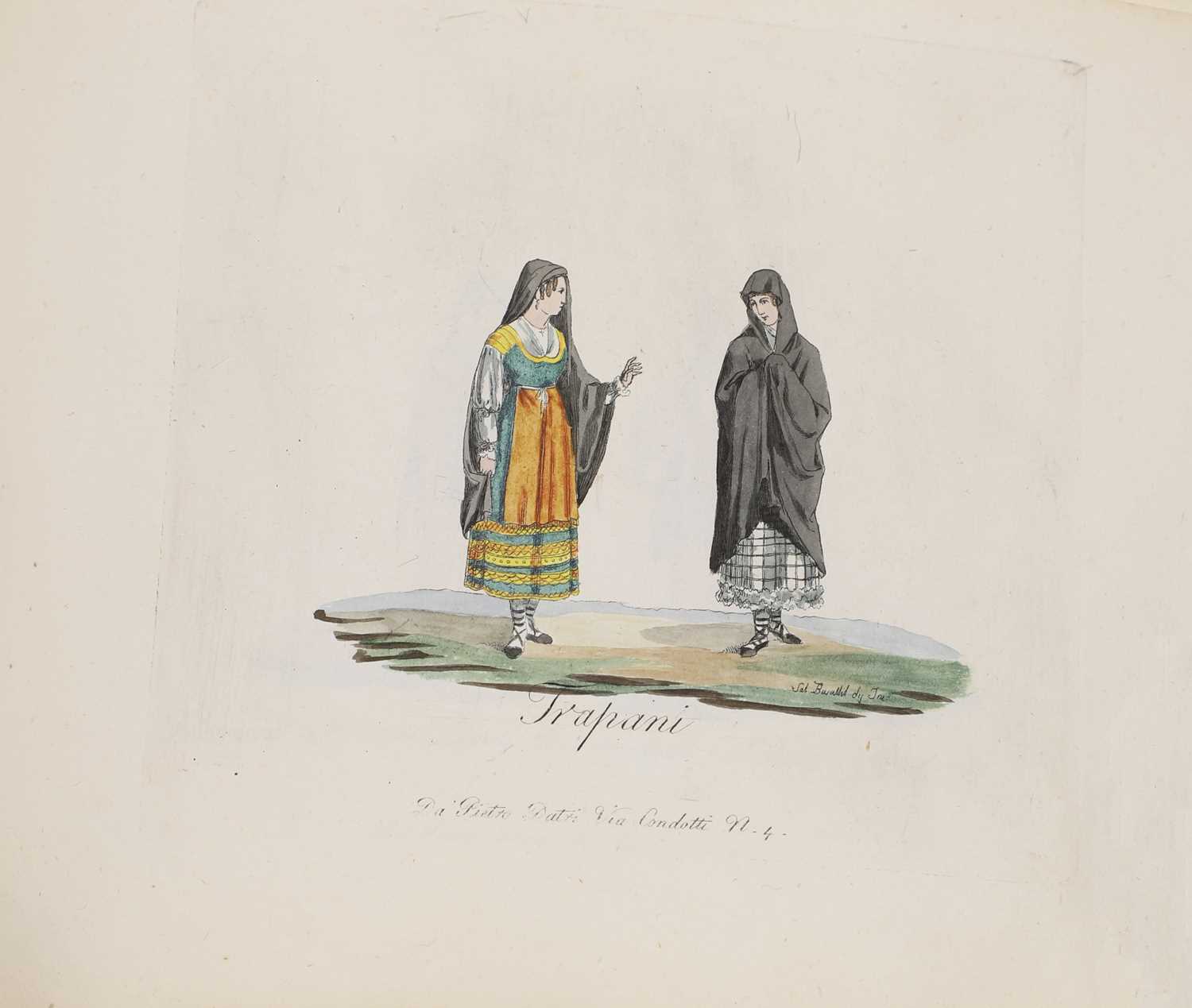 Lot 433 - Nuova Raccolta di costumi di Napoli.