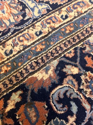 Lot 423 - A modern Kerman Persian carpet
