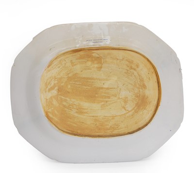 Lot 102 - A Mason's patent ironstone meat plate