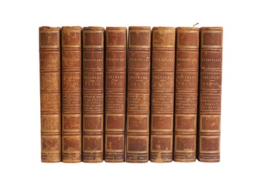 Lot 437 - Shakespeare: The Plays of William Shakspeare, in 8 vols.
