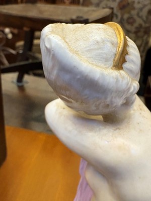Lot 106 - A KPM Berlin porcelain monkey group
