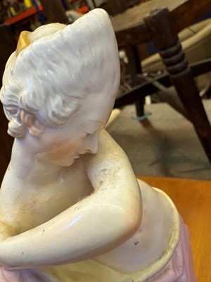 Lot 106 - A KPM Berlin porcelain monkey group