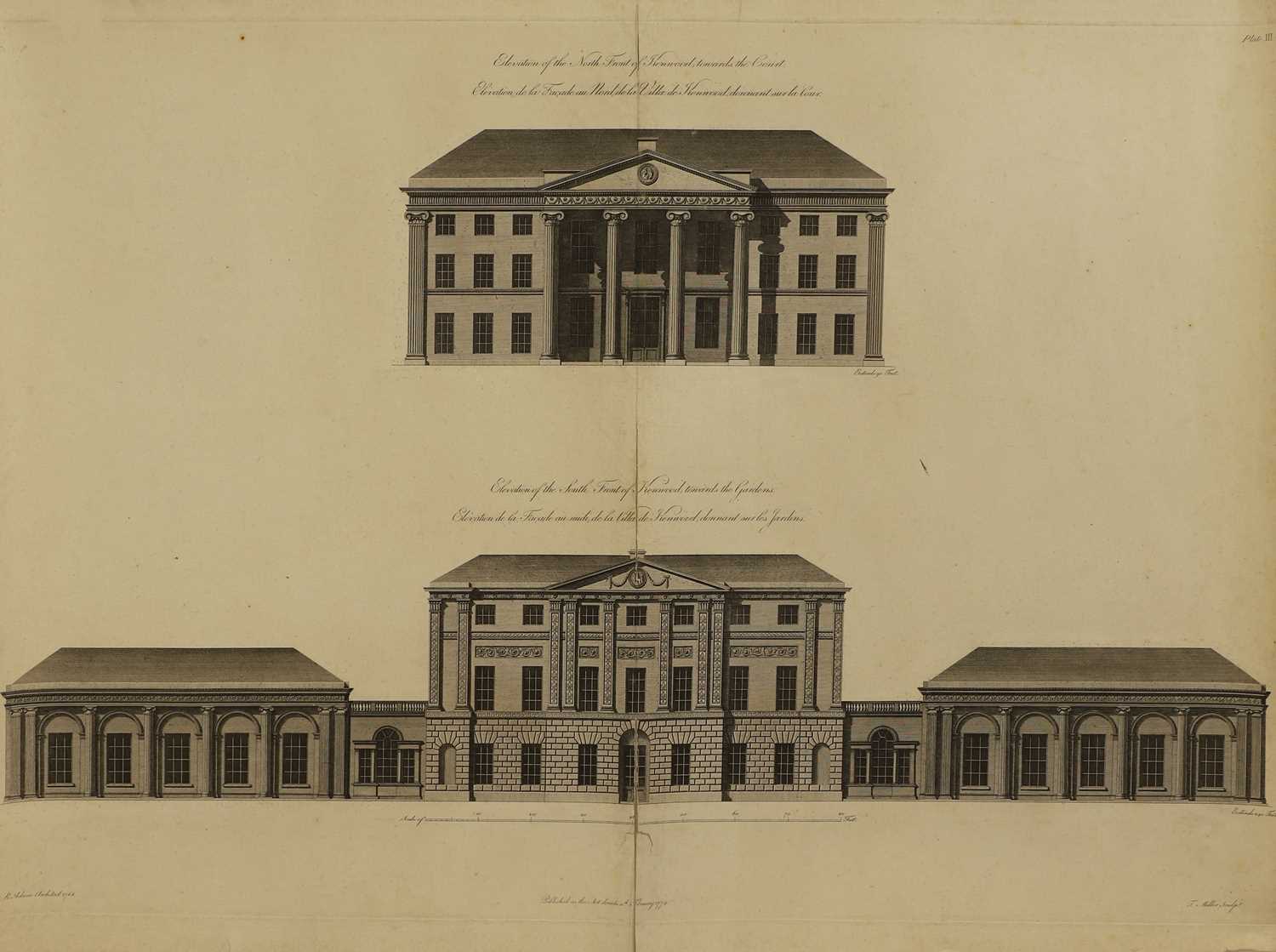 Lot 58 - Seven engravings of country seats