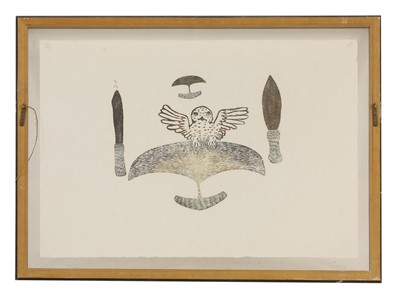 Lot 314 - A group of four prints by Canadian Inuit artists