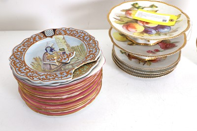 Lot 116 - A collection of English and continental ceramics