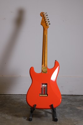 Lot 351 - A Fender Squier Stratocaster guitar