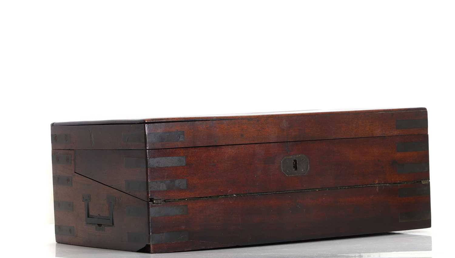 Lot 321 - A Victorian mahogany writing slope