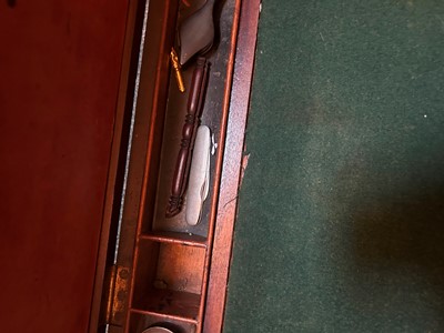 Lot 321 - A Victorian mahogany writing slope