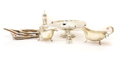 Lot 1 - A group of silver items
