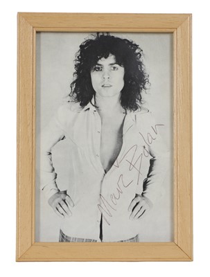 Lot 39 - Autographs - Marc Bolan