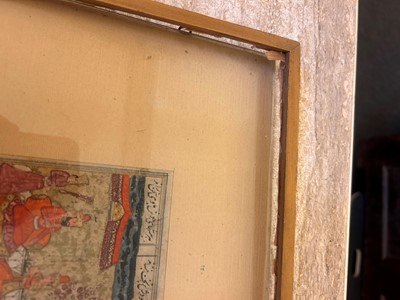 Lot 80 - Six Indian court and hunting scenes