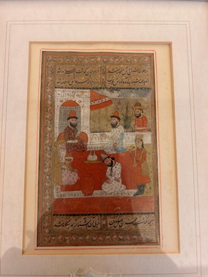 Lot 80 - Six Indian court and hunting scenes