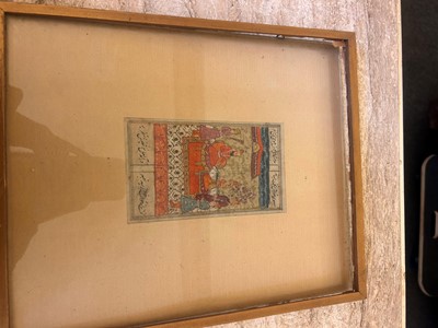 Lot 80 - Six Indian court and hunting scenes