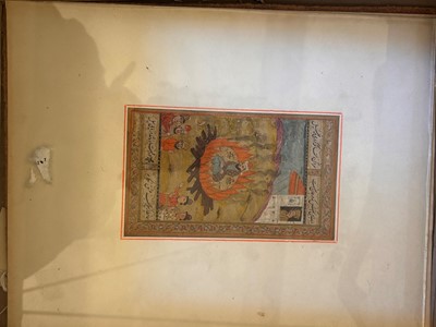 Lot 80 - Six Indian court and hunting scenes