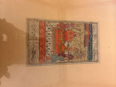 Lot 80 - Six Indian court and hunting scenes