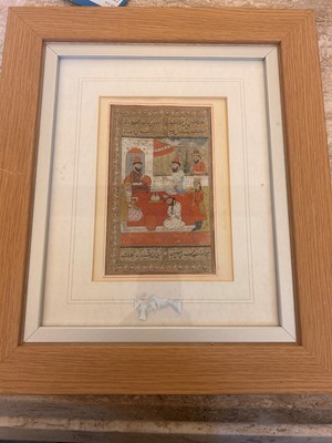 Lot 80 - Six Indian court and hunting scenes