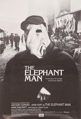 Lot 33 - 'The Elephant Man' film poster and lobby cards