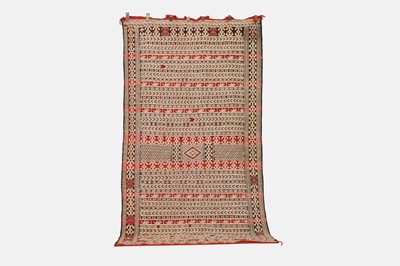 Lot 431 - A kilim flatweave rug
