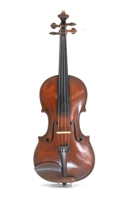 Lot 355 - A violin