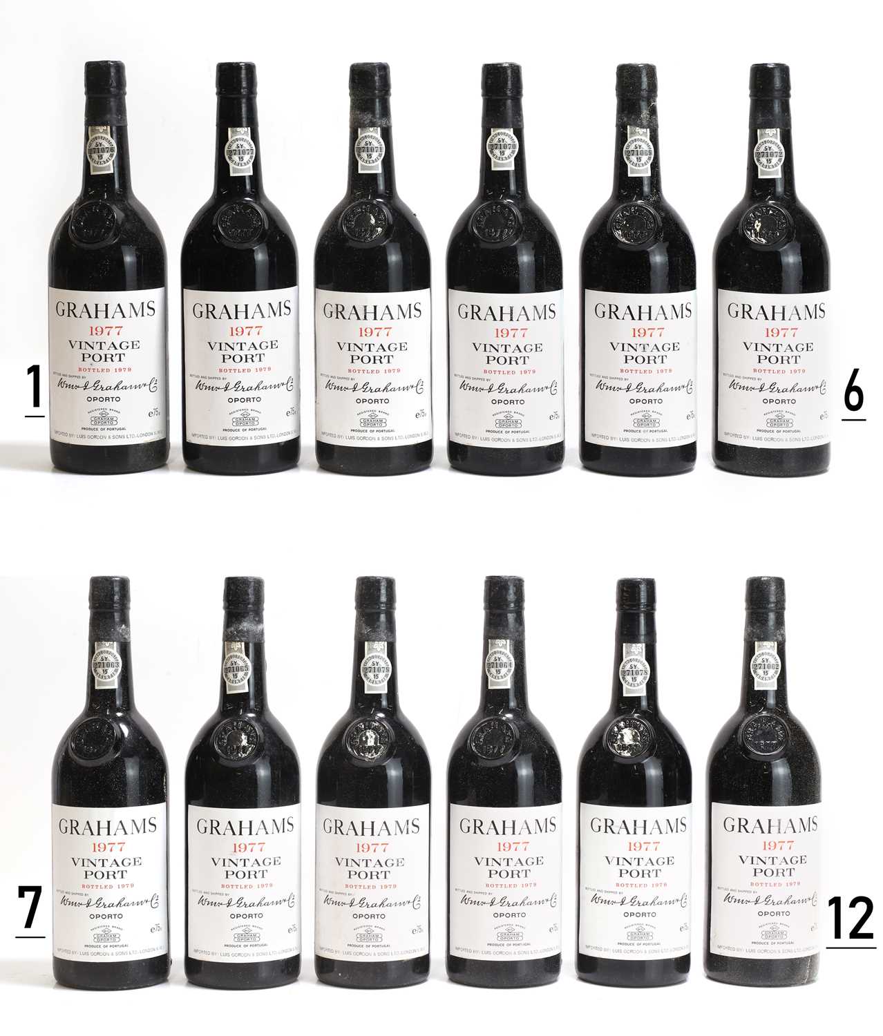 Lot 133 - Grahams, Vintage Port, 1977