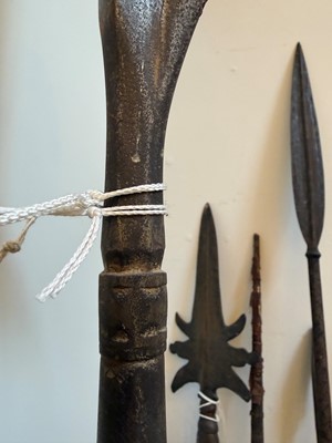 Lot 381 - Two halberds