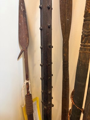 Lot 381 - Two halberds