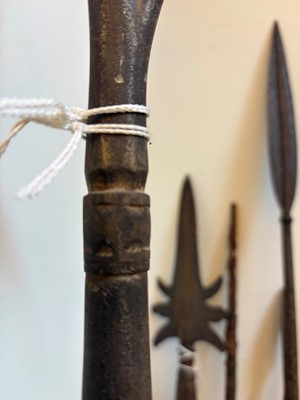 Lot 381 - Two halberds