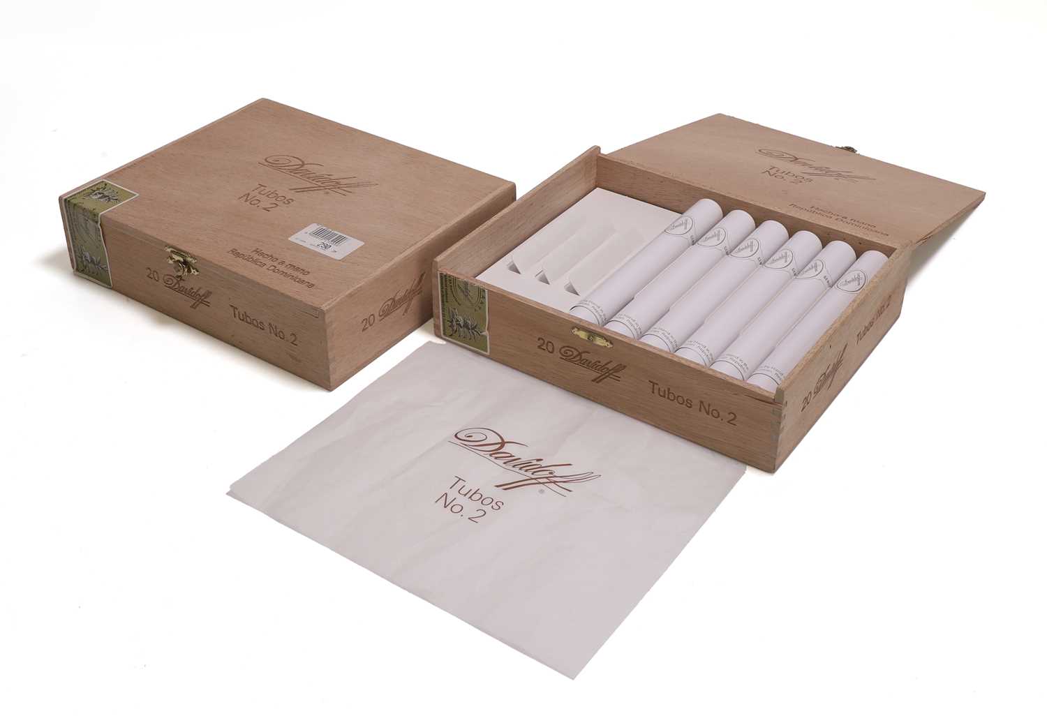 Lot 194 - Davidoff - Tubos No. 2 - 20 cigars