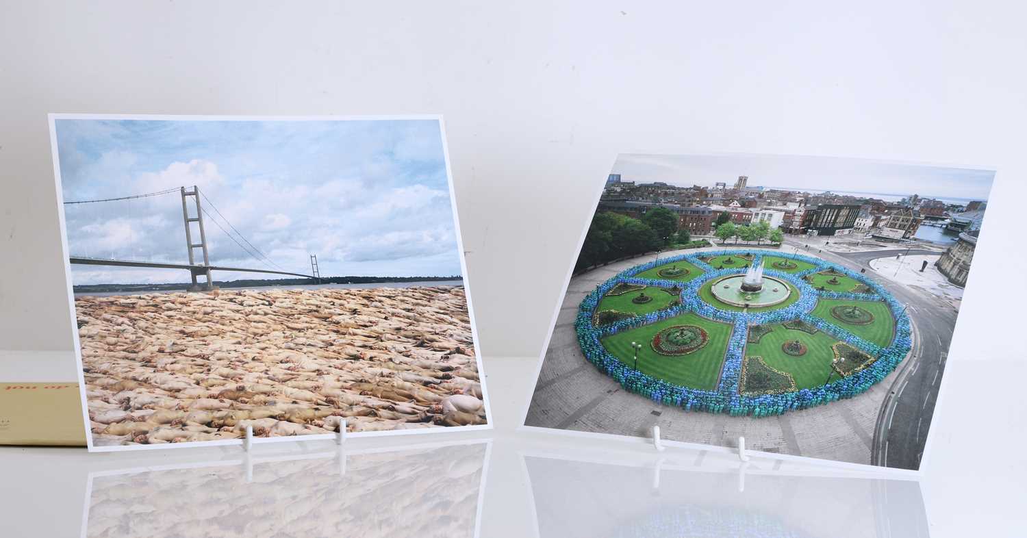 Lot 308 - Two Spencer Tunick nude art installation photographs