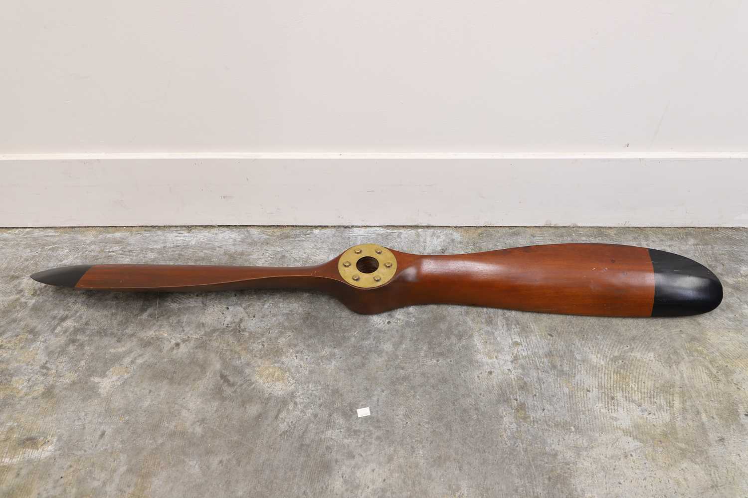 Lot 320 - A reproduction wooden propeller