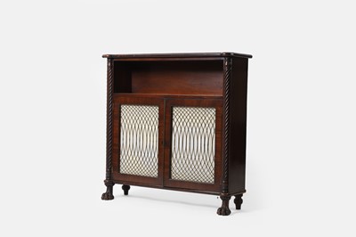 Lot 580 - A small Regency mahogany bookcase