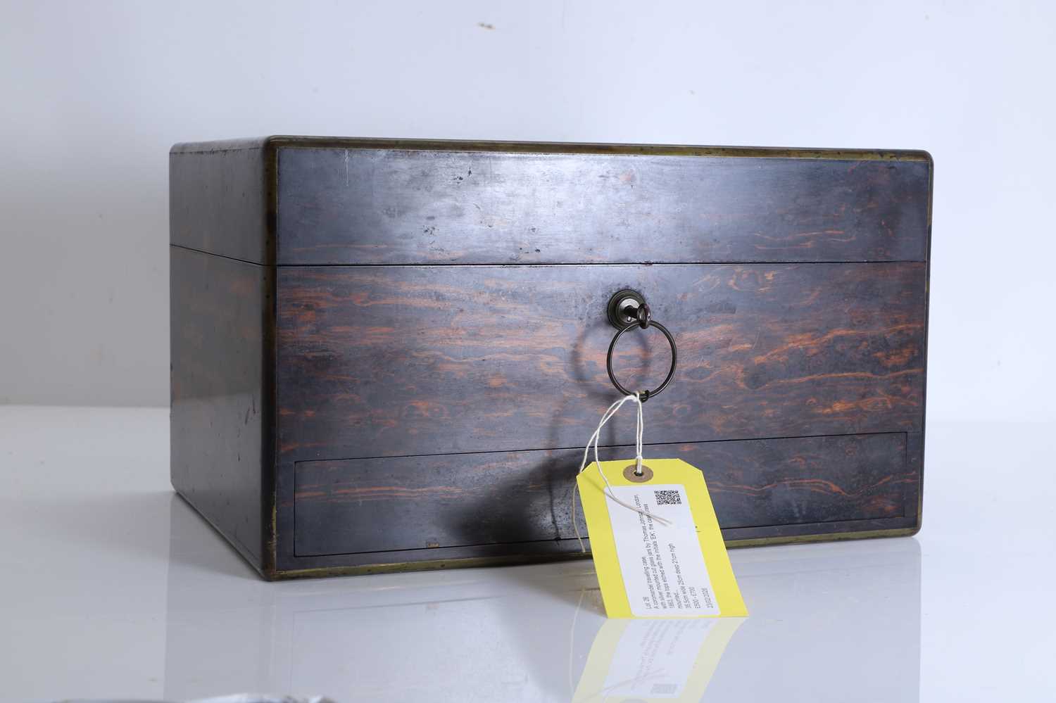 Lot 26 - A coromandel travelling case