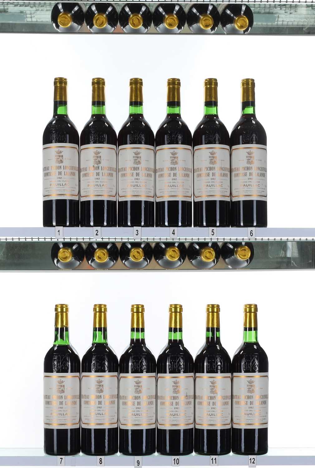 Lot 87 - Chateau Pichon-Longueville, Comtesse de Lalande, Pauillac, 1983