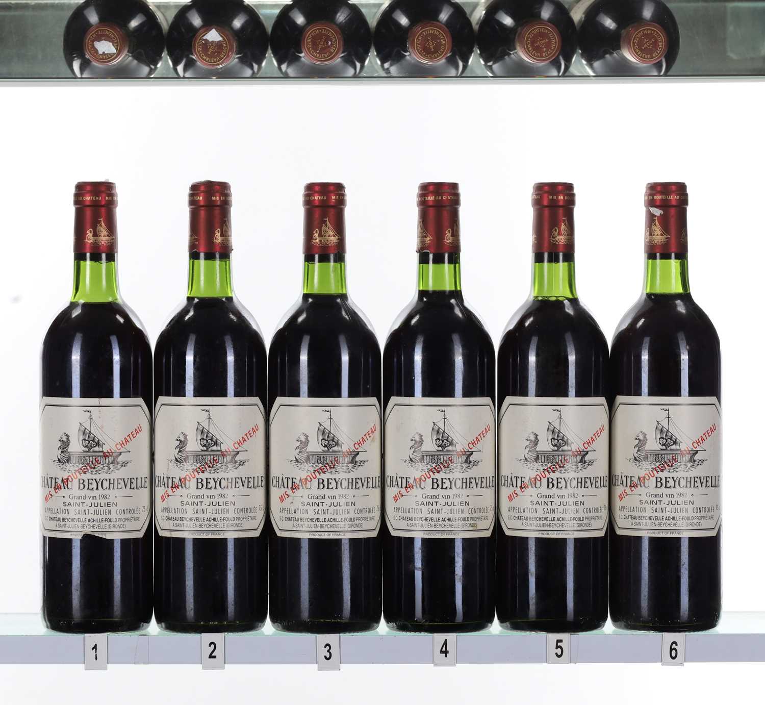 Lot 25 - Chateau Beychevelle, Saint-Julien, 1982