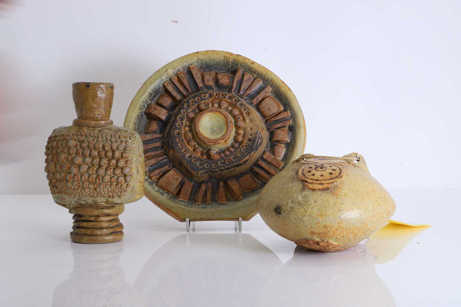 Lot 111 - A collection of three Bernard Rooke ceramics