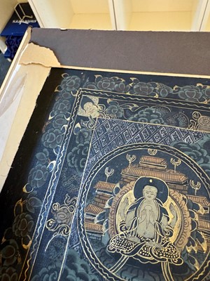 Lot 64 - Tibetan Wheel of Life thangka