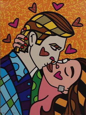 Lot 182 - Romero Britto (Brazilian, b.1963)