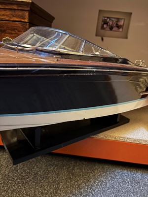 Lot 307 - A model of a Riva 'RIVERAMA' speedboat
