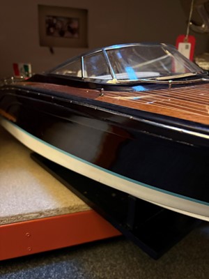 Lot 307 - A model of a Riva 'RIVERAMA' speedboat