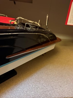 Lot 307 - A model of a Riva 'RIVERAMA' speedboat