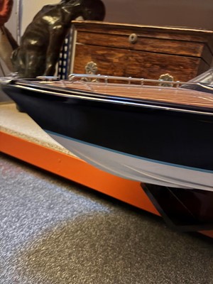 Lot 307 - A model of a Riva 'RIVERAMA' speedboat