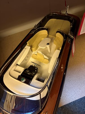 Lot 307 - A model of a Riva 'RIVERAMA' speedboat