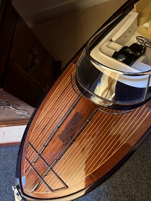 Lot 307 - A model of a Riva 'RIVERAMA' speedboat