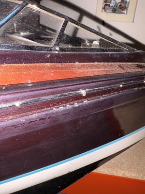 Lot 307 - A model of a Riva 'RIVERAMA' speedboat