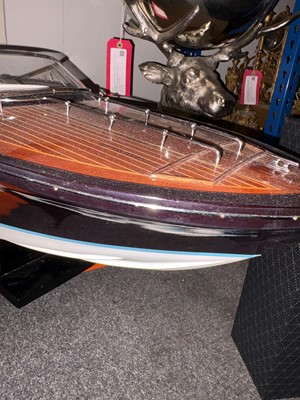 Lot 307 - A model of a Riva 'RIVERAMA' speedboat