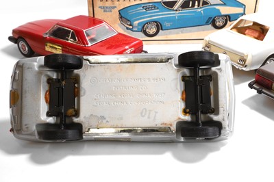 Lot 19 - A collection of model car whiskey decanters