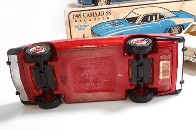 Lot 19 - A collection of model car whiskey decanters