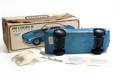 Lot 19 - A collection of model car whiskey decanters