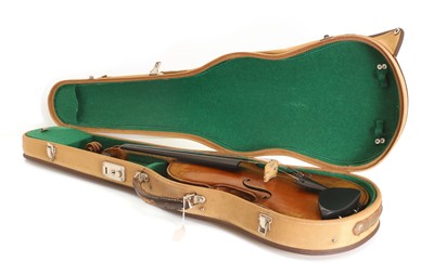 Lot 364 - A German violin
